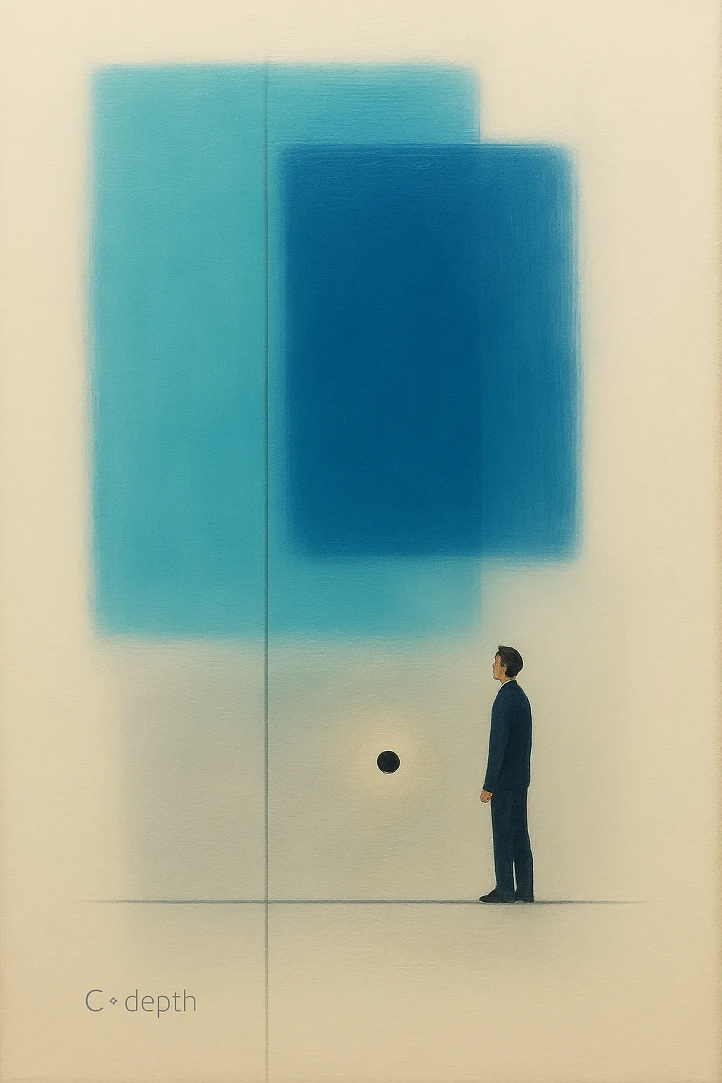 Глубина — когда координаты уходят под цвет